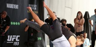 Watch Ronda Rousey Slam This Dude Like A Rag Doll In Australia