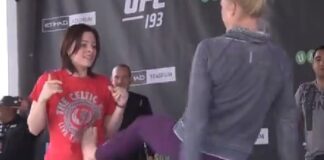 Women’s Boxing Champ & UFC Fighter Holly Holm vs. Random Fan