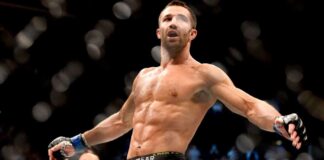 GRAPHIC: Luke’s Rockhold’s Gruesome Leg Injury Gets Stitched Up