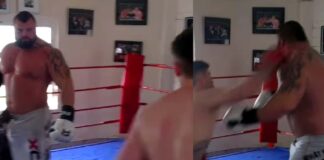 Video: 320lb UK’s Strongest Man Fights 140lb Pro Boxer