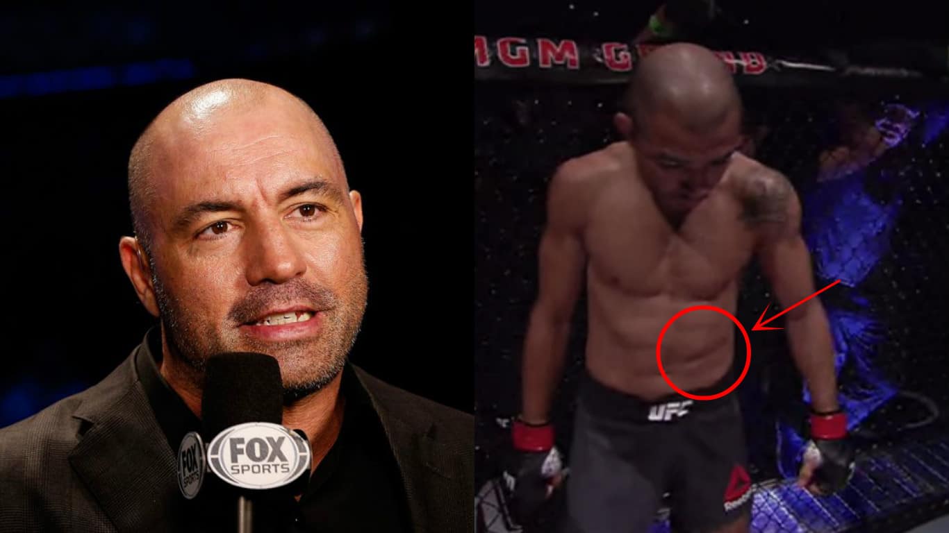 Video: Joe Rogan's Microphone Accidentally Left On At UFC 194. 