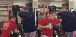 WATCH: Chubby Guy Takes 17 Power Punches From UFC Fighter