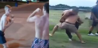 Videos: Bully Acts Tough But The Smaller Victim Was Trained In MMA