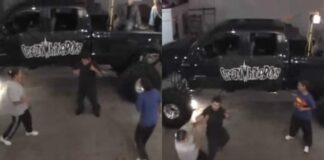 Raw Video: Two Girls vs. One Guy In Parking Lot Fight