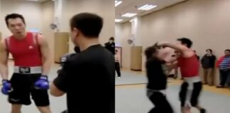 Kung Fu Master Challenges Pro Boxer To Full Contact Fight