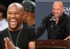 Floyd Mayweather Leaks Network Info On McGregor Fight During UFC Broadcast
