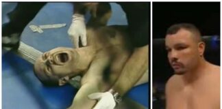 Video: Fighter Suffers Brutal Neck Injury After Slam