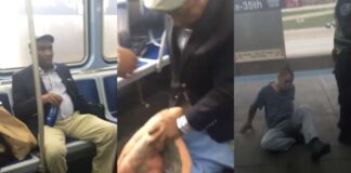 Raw Video: Old Man Punishes Young Bully For Using Racial Slurs