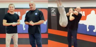 Bas Rutten Shows How To Escape The Rear Naked Choke