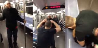 WATCH: Marine’s Response To Thug On Subway Goes Viral