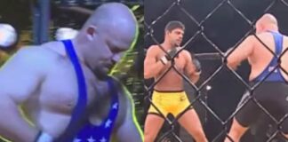 Video: MASSIVE Bodybuilder vs. MMA Fighter Over In Six Seconds