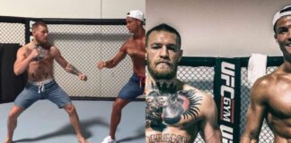 Pics: Cristiano Ronaldo So RIPPED Conor McGregor Looks Tiny
