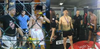 WATCH: Amateur Fighter Sprints From Opponent