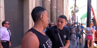 Nate Diaz Confronts Conor McGregor Fans Talking Trash About Him