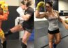 WATCH: Gabi Garcia Training To Fight a Man