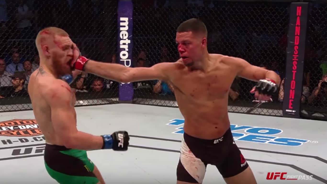 UFC Releases New Video Showing Nate Diaz Slapping Conor McGregor