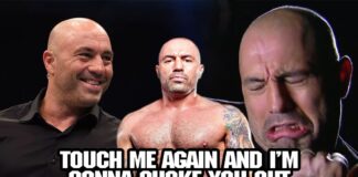 WATCH: Joe Rogan Chokes Out Crazy Guy Over Argument