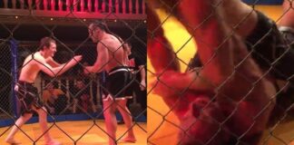 WATCH: First Man To Defeat Conor McGregor Fights 235-Pound Bodybuilder