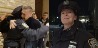 WATCH: New York Police Officer Weak At The Knees For Conor McGregor