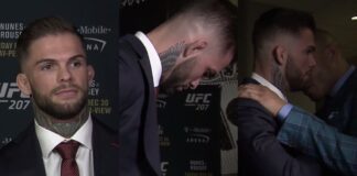 WATCH: Cody Garbrandt Walks Out On Dominick Cruz During Interview