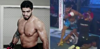 Sleeping Referee Lets MMA Fighter Take 50 Unanswered Punches