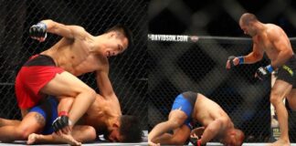 WATCH: UFC Fighter Outweighed By 50 Pounds Scores HUGE KO
