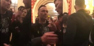 WATCH: Drunk & Abusive Michael Bisping Gets In Heated Confrontation