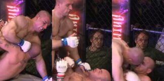 WATCH: MMA Fighter Loses Control and Starts Headbutting Opponent