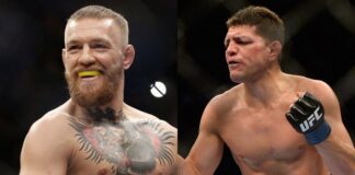Conor McGregor & Nick Diaz React To UFC 211