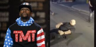 WATCH: McGregor Fans Attack Mayweather’s Car & Bodyguard Gets Run Over