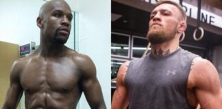 Pics: Conor McGregor is HUGE Compared to Floyd Mayweather