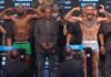 WATCH: Floyd Mayweather and Conor McGregor Make Weight