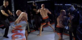 WATCH: MMA Fighter Power Punches Referee After Losing
