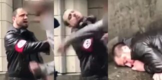 WATCH: White Supremacist Absolutely DRILLED With One Punch