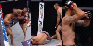 WATCH: Matt Brown DESTROYS Diego Sanchez With Savage Elbow