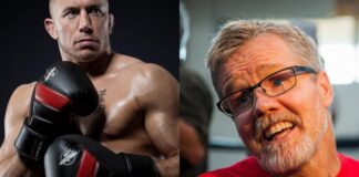 WATCH: GSP’s Coach Orders Exact Combo That Wrecks Bisping