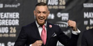 Photo Of Irish Gangster Conor McGregor Punched Surfaces