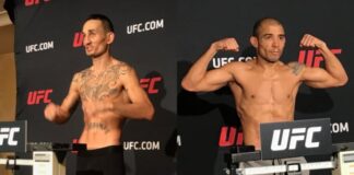 UFC 218 Weigh-Ins: Max Holloway & Jose Aldo Look Like Crackheads