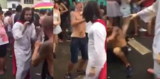 WATCH: Jesus Christ Goes Viral By Slapping The Soul Out of Opponent