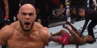 WATCH: Ovince St-Preux Turns Into Statue After Scary Finish