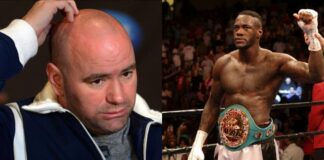 Dana White Caught Watching Wilder vs Ortiz While at UFC 222