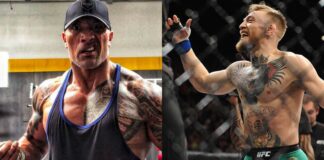 Conor McGregor and the Rock Share the Love Online