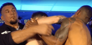 WATCH: Frank Mir and Herb Dean Break Up NASTY Weigh-In