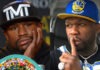 PIC: 50 Cent Sends Out Warning to Floyd Mayweather’s Fighters