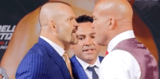 WATCH: Tito Ortiz Makes Chuck Liddell Flinch During Faceoff