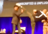 WATCH: Fan Kicks Jean-Claude Van Damme in the Head