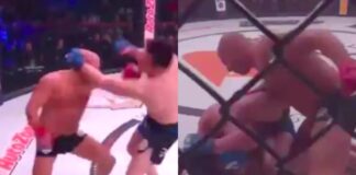 WATCH: Fedor Smashes Out Chael Sonnen in Round One