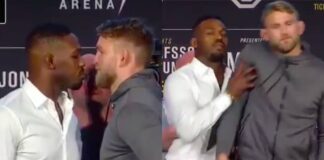 WATCH: Jon Jones Gets Physical With Alexander Gustafsson