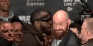 Tyson Fury Gives Homeless Man His Shoes…. Walks Barefoot