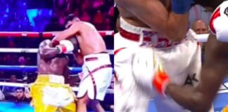 WATCH: Amir Khan Quits After Getting Hit in the Balls